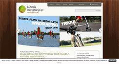 Desktop Screenshot of dobraintegracja.pl